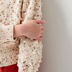 Misha and Puff Pixie confetti sweater size 3/4y